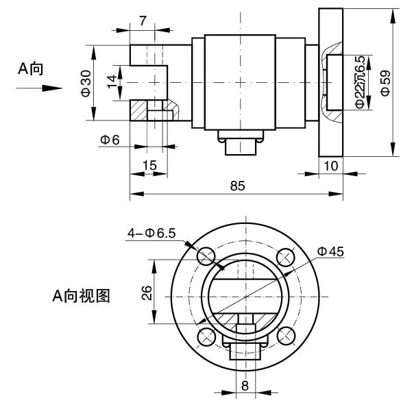 扭力传感器尺寸